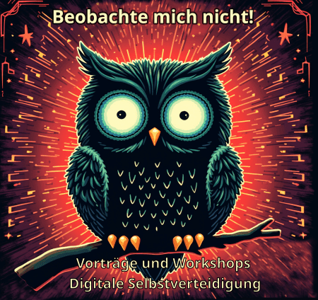 Logo der Veranstaltungsreihe zu digitaler Selbstverteidigung